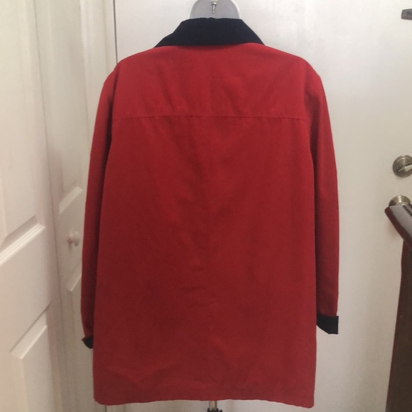 ALFRED DUNNER RED/NAVY WEATHERPROOF JACKET • Sz 10 - Picture 5 of 17